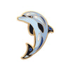 The Boastful Bottlenose Dolphin Enamel Pin  -  Erstwilder  -  Quirky Resin and Enamel Accessories