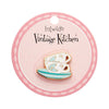 Tea and Sympathy Enamel Pin  -  Erstwilder  -  Quirky Resin and Enamel Accessories
