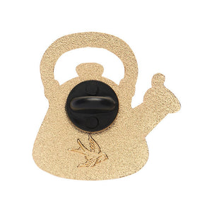 Whistle While We Work Enamel Pin  -  Erstwilder  -  Quirky Resin and Enamel Accessories