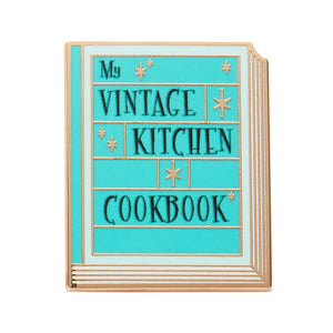 Recipes for Success Enamel Pin  -  Erstwilder  -  Quirky Resin and Enamel Accessories