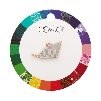 This Little Mouse Enamel Pin  -  Erstwilder  -  Quirky Resin and Enamel Accessories