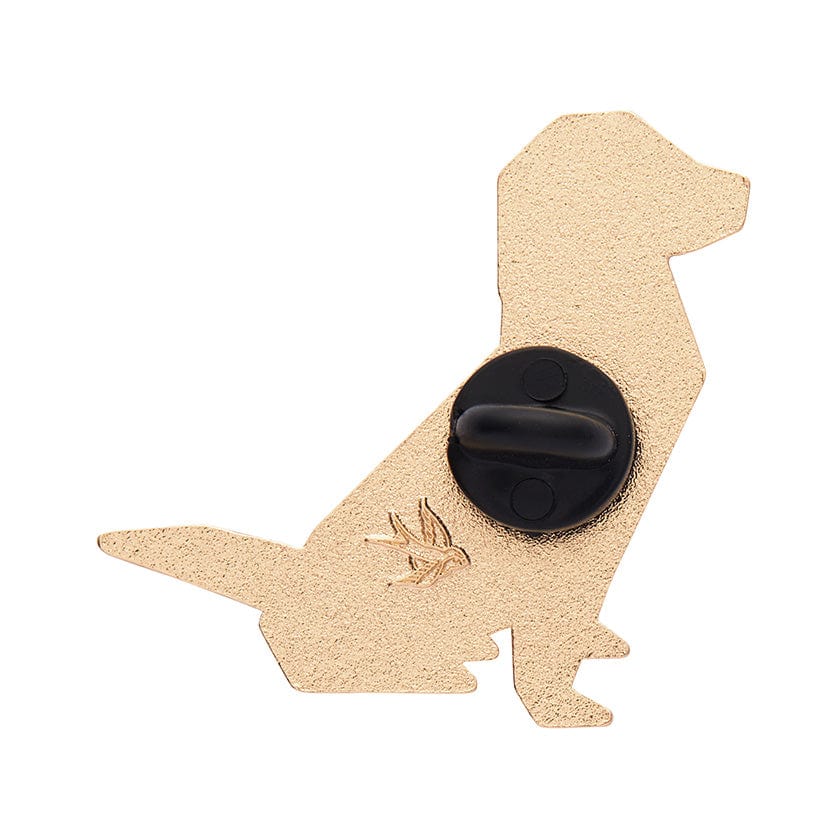 Give the Dog a Bone Enamel Pin  -  Erstwilder  -  Quirky Resin and Enamel Accessories