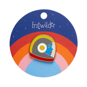 This Is Your Captain Enamel Pin  -  Erstwilder  -  Quirky Resin and Enamel Accessories