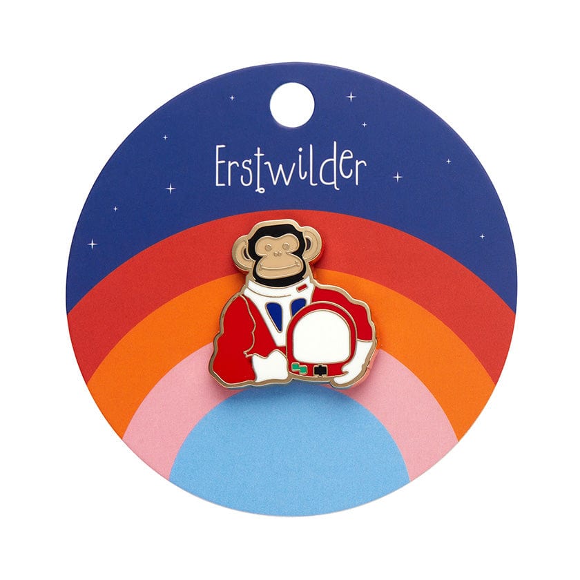 First Officer Enamel Pin  -  Erstwilder  -  Quirky Resin and Enamel Accessories