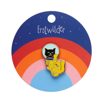 Major Tomcat Enamel Pin  -  Erstwilder  -  Quirky Resin and Enamel Accessories