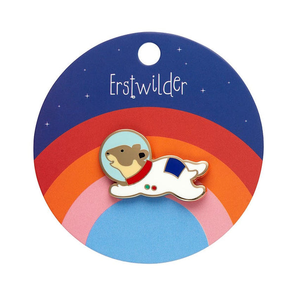 Stout-Hearted Spaceham Enamel Pin – Erstwilder