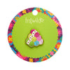 Yarn Spinner Brooch Enamel Pin  -  Erstwilder  -  Quirky Resin and Enamel Accessories