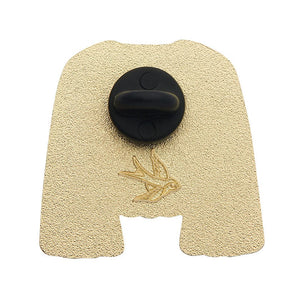 Height Of Fashion Enamel Pin  -  Erstwilder  -  Quirky Resin and Enamel Accessories