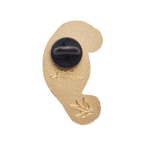 The Dutiful Dugong Enamel Pin  -  Erstwilder  -  Quirky Resin and Enamel Accessories