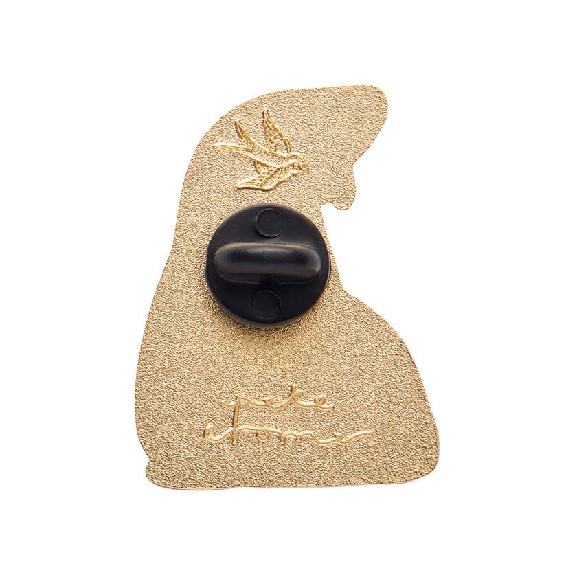 The Sage Sea Lion Enamel Pin  -  Erstwilder  -  Quirky Resin and Enamel Accessories