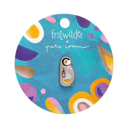 The Promising Penguin Enamel Pin  -  Erstwilder  -  Quirky Resin and Enamel Accessories