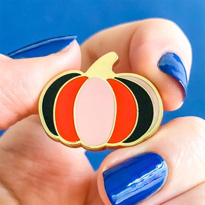 Haunted Harvest Enamel Pin  -  Erstwilder  -  Quirky Resin and Enamel Accessories