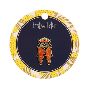 Cicadian Rhythms Enamel Pin  -  Erstwilder  -  Quirky Resin and Enamel Accessories