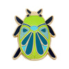 Luck of the Beetle Enamel Pin  -  Erstwilder  -  Quirky Resin and Enamel Accessories