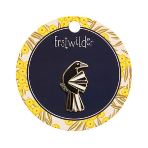 Seeing Red Enamel Pin  -  Erstwilder  -  Quirky Resin and Enamel Accessories