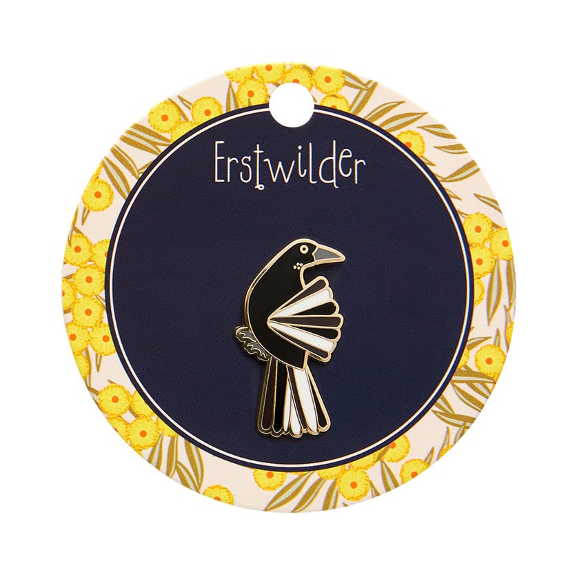 Seeing Red Enamel Pin  -  Erstwilder  -  Quirky Resin and Enamel Accessories