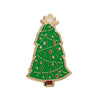 Topped With Tinsel Enamel Pin  -  Erstwilder  -  Quirky Resin and Enamel Accessories