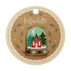 Seasonal Snow Globe Enamel Pin  -  Erstwilder  -  Quirky Resin and Enamel Accessories