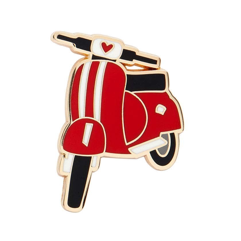 Roman Holiday Enamel Pin  -  Erstwilder  -  Quirky Resin and Enamel Accessories