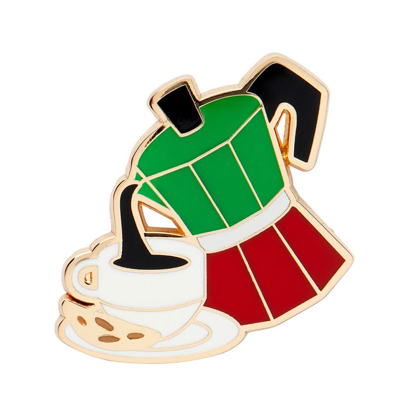 Buongiorno Enamel Pin  -  Erstwilder  -  Quirky Resin and Enamel Accessories