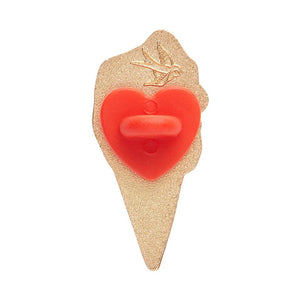 La Dolce Vita Gelato Enamel Pin  -  Erstwilder  -  Quirky Resin and Enamel Accessories