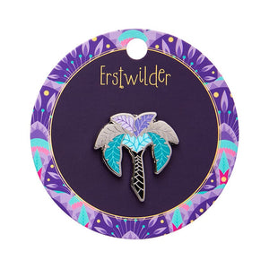 Oasis of Opulence Enamel Pin  -  Erstwilder  -  Quirky Resin and Enamel Accessories