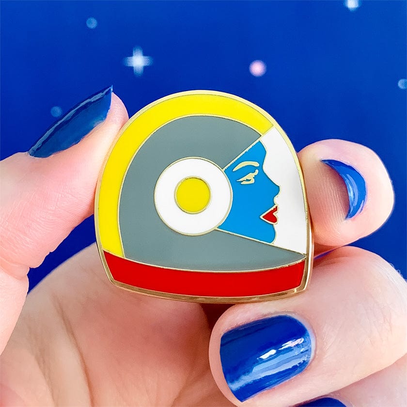 This Is Your Captain Enamel Pin  -  Erstwilder  -  Quirky Resin and Enamel Accessories