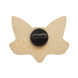 Fatoush the Fennec Fox Enamel Pin  -  Erstwilder  -  Quirky Resin and Enamel Accessories