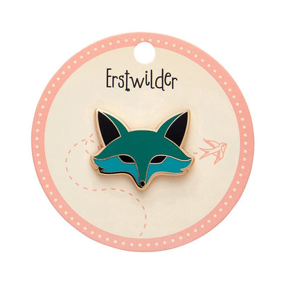 Fatoush the Fennec Fox Enamel Pin  -  Erstwilder  -  Quirky Resin and Enamel Accessories