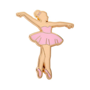 Ballet Russes Enamel Pin  -  Erstwilder  -  Quirky Resin and Enamel Accessories