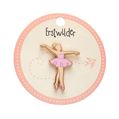 Ballet Russes Enamel Pin  -  Erstwilder  -  Quirky Resin and Enamel Accessories