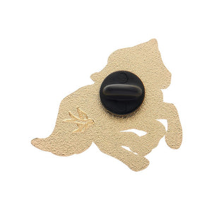 Princely Steed Enamel Pin  -  Erstwilder  -  Quirky Resin and Enamel Accessories