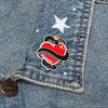 King of Cobras Enamel Pin  -  Erstwilder  -  Quirky Resin and Enamel Accessories
