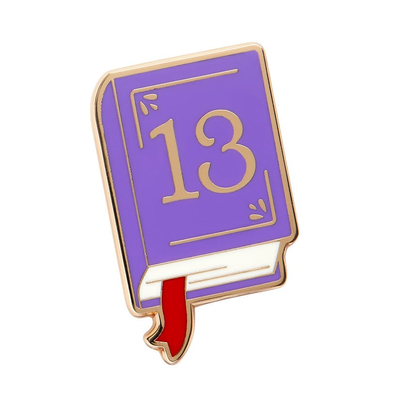 Next Chapter Enamel Pin  -  Erstwilder  -  Quirky Resin and Enamel Accessories