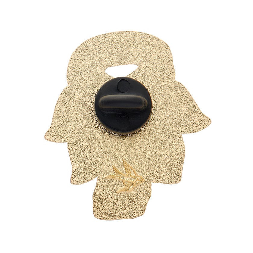 Scarf Souvenir Enamel Pin  -  Erstwilder  -  Quirky Resin and Enamel Accessories