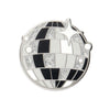 Mosaic Mirror Enamel Pin  -  Erstwilder  -  Quirky Resin and Enamel Accessories