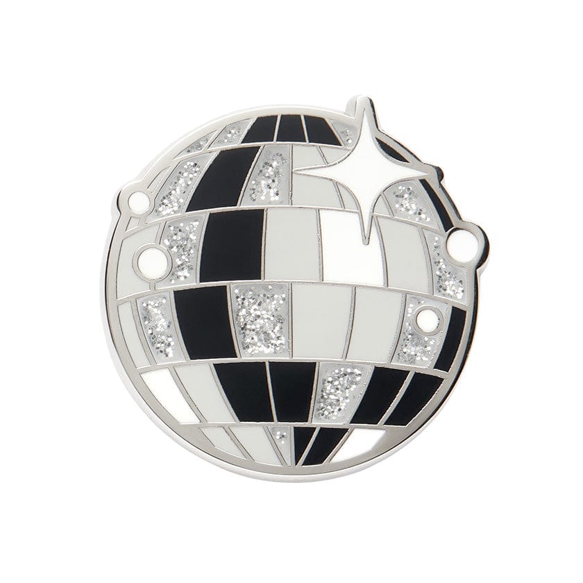 Mosaic Mirror Enamel Pin  -  Erstwilder  -  Quirky Resin and Enamel Accessories