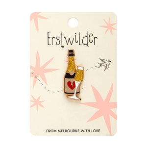 Bubble Trouble Enamel Pin  -  Erstwilder  -  Quirky Resin and Enamel Accessories