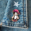 Bet Your Boots Enamel Pin  -  Erstwilder  -  Quirky Resin and Enamel Accessories