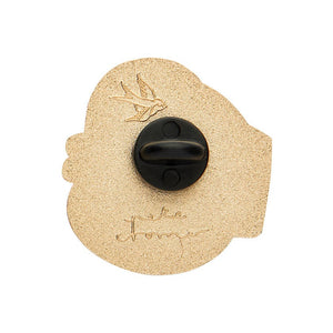 Storybook Ending Enamel Pin  -  Erstwilder  -  Quirky Resin and Enamel Accessories