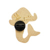 Raise Your Voice Enamel Pin  -  Erstwilder  -  Quirky Resin and Enamel Accessories