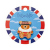 Teddy Yeoman Enamel Pin  -  Erstwilder  -  Quirky Resin and Enamel Accessories