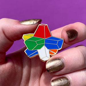 Everlasting Gobstopper Enamel Pin  -  Erstwilder  -  Quirky Resin and Enamel Accessories