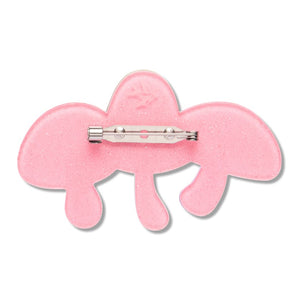 Out of the Shadows Brooch  -  Erstwilder  -  Quirky Resin and Enamel Accessories