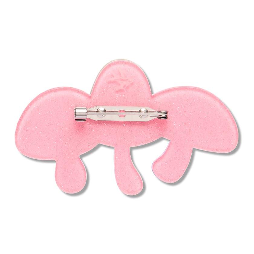 Out of the Shadows Brooch  -  Erstwilder  -  Quirky Resin and Enamel Accessories