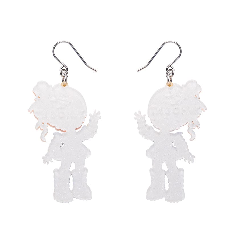 Rainbow Brite Says Hello Drop Earrings  -  Erstwilder  -  Quirky Resin and Enamel Accessories