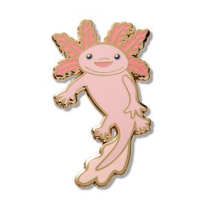 Axolotl Enamel Pin  -  Erstwilder  -  Quirky Resin and Enamel Accessories