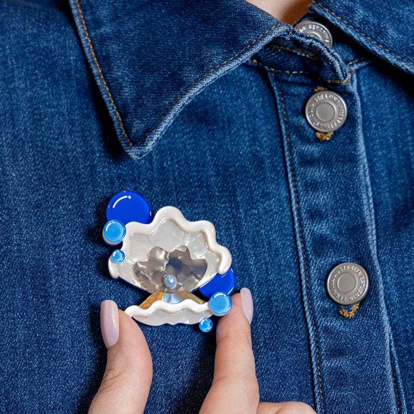 Treasure Within Brooch  -  Erstwilder  -  Quirky Resin and Enamel Accessories