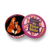 Through the Thicket Brooch Pair  -  Erstwilder  -  Quirky Resin and Enamel Accessories