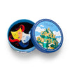 Comedy & Tragedy Brooch  -  Erstwilder  -  Quirky Resin and Enamel Accessories